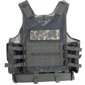 Gilet Tattico Lixada Softair schiena