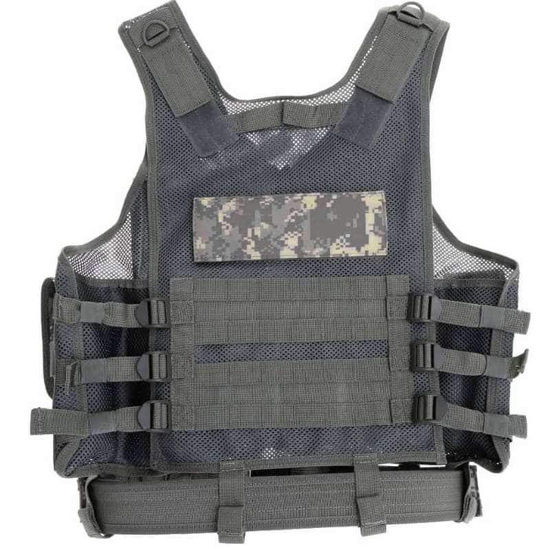 Gilet Tattico Lixada Softair schiena