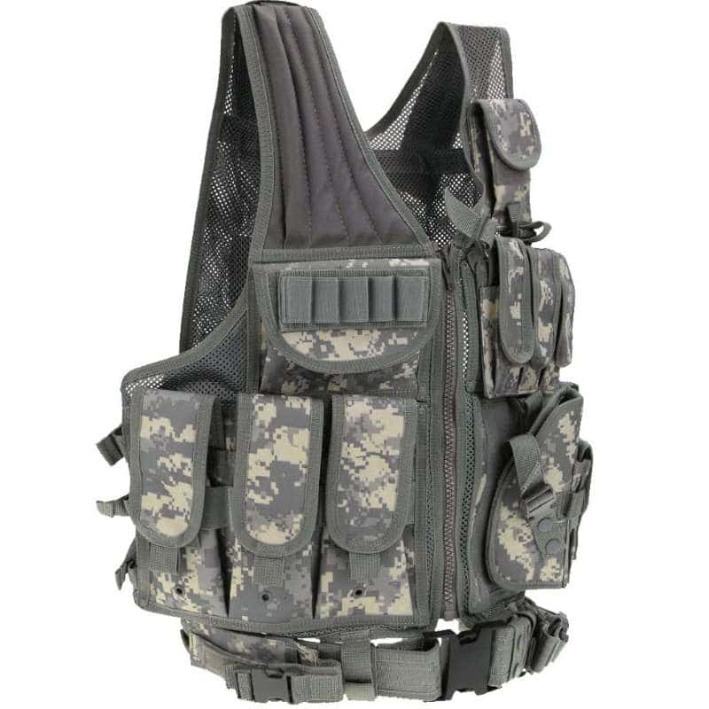 Gilet Tattico Lixada tasche rimovibili