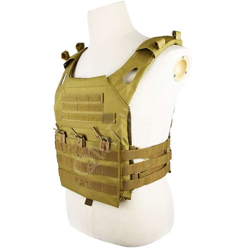 qmfive gilet tattica softair paintball colore deserto